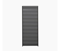 Dawninghome Fixed Aluminum Shutter Wall (Pergola accessory) Louvered wall panels