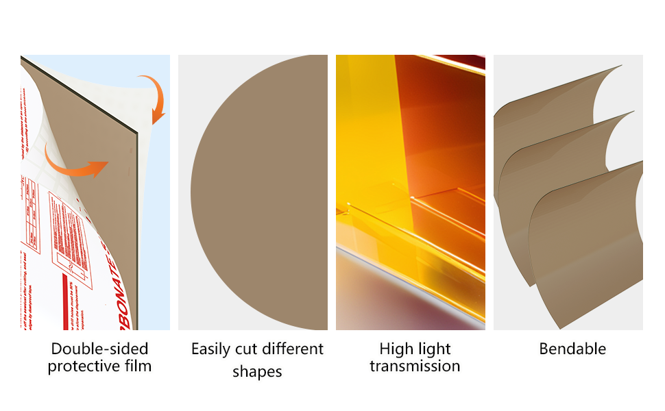 Durable Polycarbonate Roofing Panel Roof Cladding Greenhouse Shed Canopy Light Transmission Clear