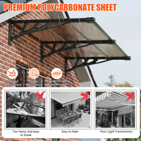 Protect Your Porch from Rain, Snow, and UV – DIY Modular Polycarbonate Awning | Dawninghome