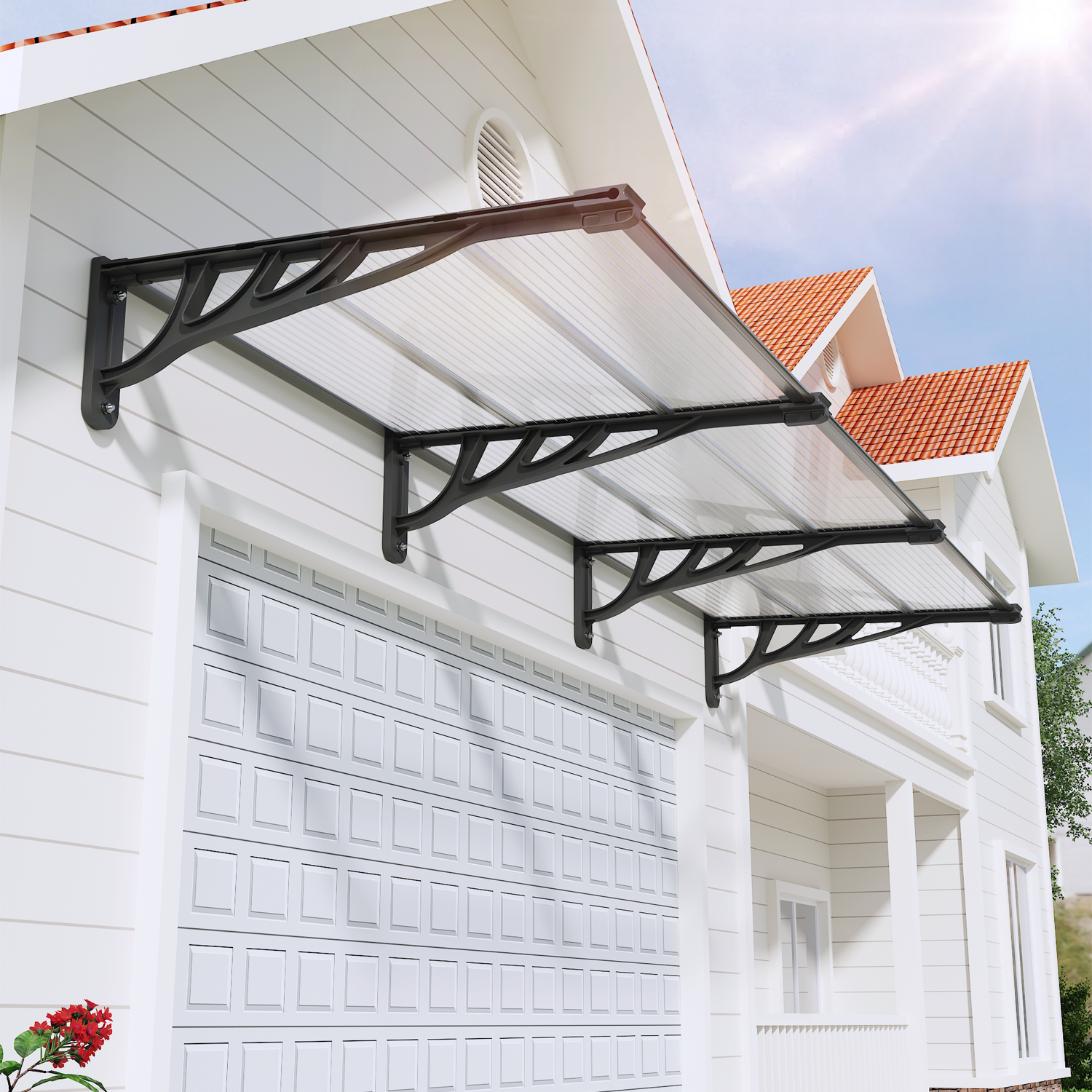 Protect Your Porch from Rain, Snow, and UV – DIY Modular Polycarbonate Awning | Dawninghome