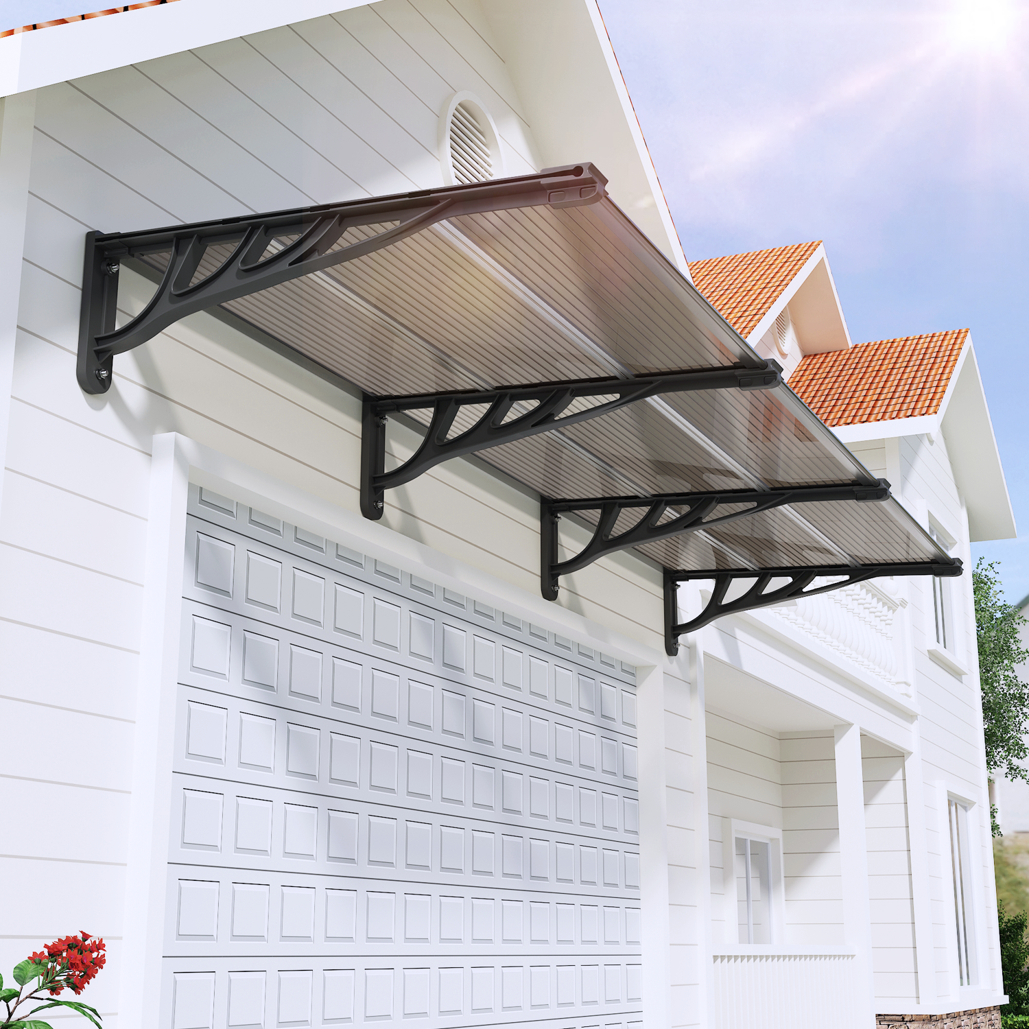 Protect Your Porch from Rain, Snow, and UV – DIY Modular Polycarbonate Awning | Dawninghome
