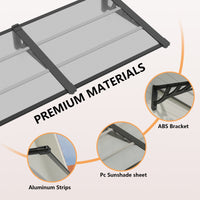 Protect Your Porch from Rain, Snow, and UV – DIY Modular Polycarbonate Awning | Dawninghome