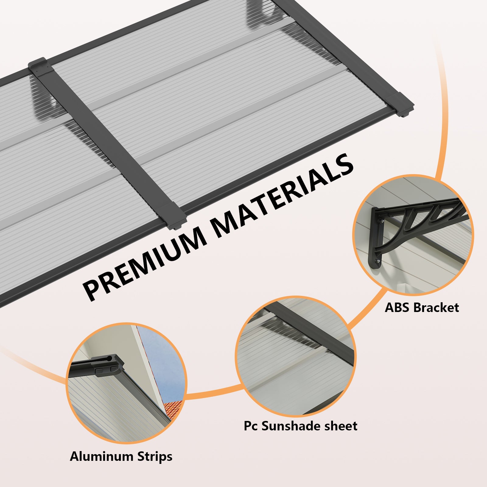 Protect Your Porch from Rain, Snow, and UV – DIY Modular Polycarbonate Awning | Dawninghome