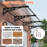 Protect Your Porch from Rain, Snow, and UV – DIY Modular Polycarbonate Awning | Dawninghome