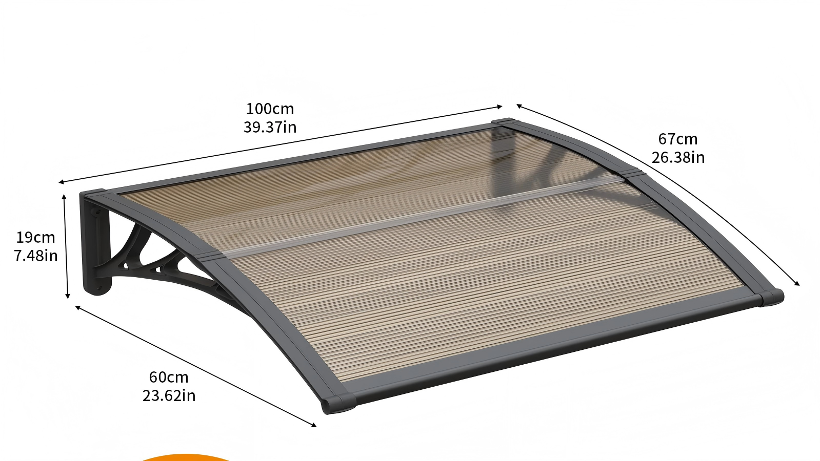 🏠 Beautify & Protect: How Hollow Sheet Awnings Elevate Your Home’s Look and Function