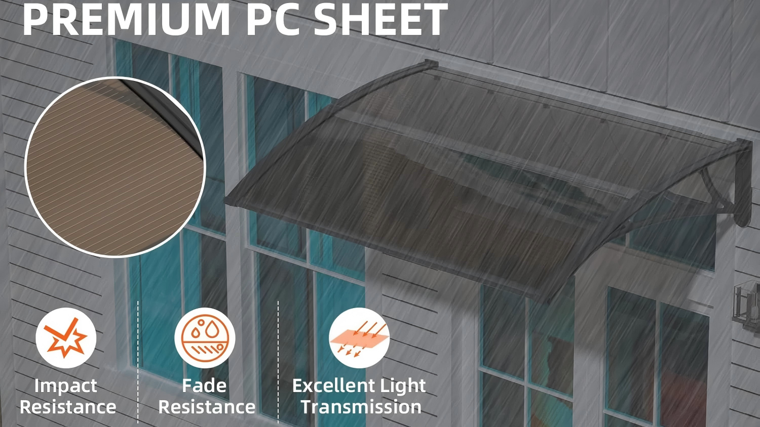 🌤️ Upgrade Before Winter: How Hollow Sheet Awnings Give You Peace of Mind