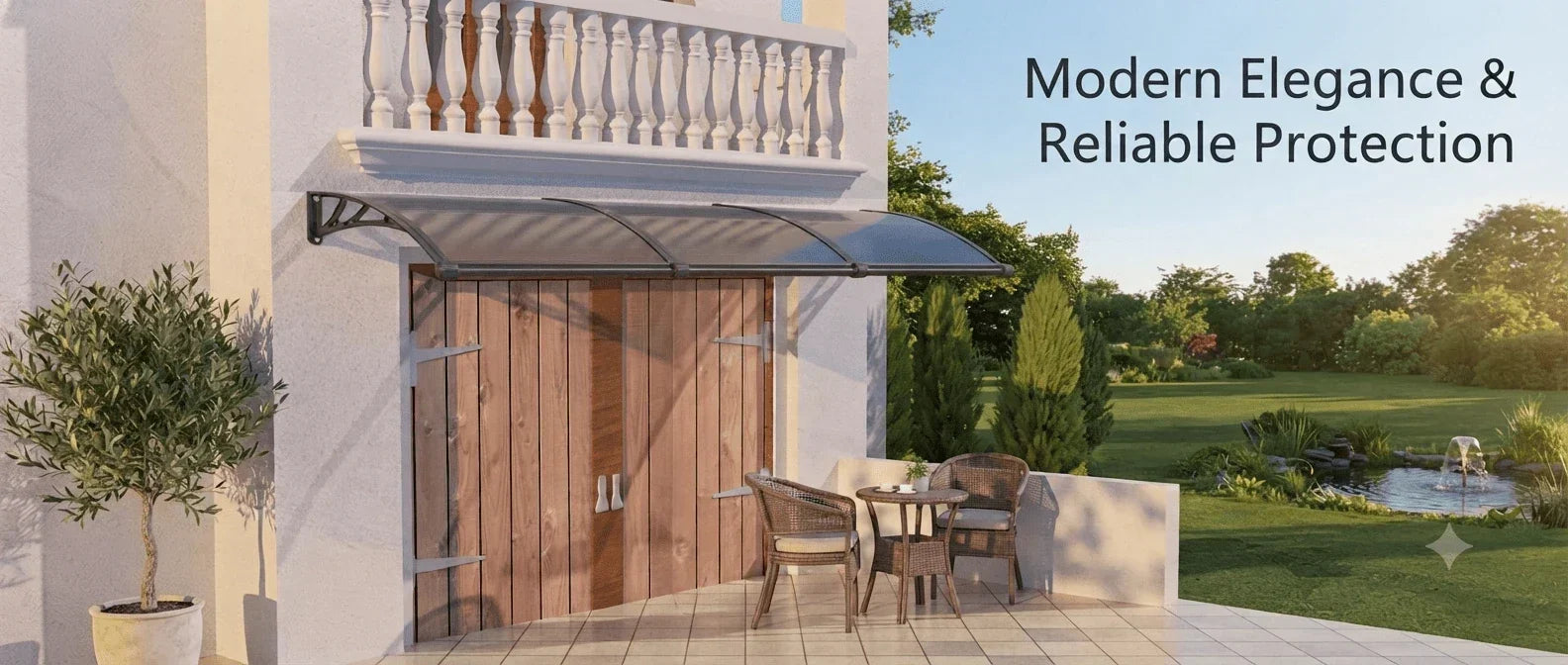 How to Protect Your Front Door from Rain, Sun &amp; Snow