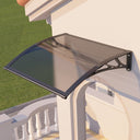 Awning for Door Entrance & Patio – Durable Polycarbonate Window & Door Canopy for UV, Rain & Snow Protection