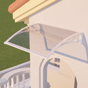 Awning for Door Entrance & Patio – Durable Polycarbonate Window & Door Canopy for UV, Rain & Snow Protection