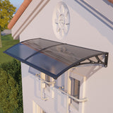 Awning for Door Entrance & Patio – Durable Polycarbonate Window & Door Canopy for UV, Rain & Snow Protection