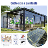 Polycarbonate Clear Plastic Sheet for DIY Projects, Balcony Railings Greenhouse