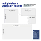 Polycarbonate Clear Plastic Sheet for DIY Projects, Balcony Railings Greenhouse