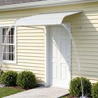 Aluminum Door Awning Canopy – Heavy-Duty Metal Exterior Overhang for Front Door, Window & Patio Protection