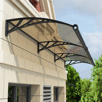 GUANSU-CN Markise for vindu Premium vanntett dør med stor vask og UV-bestandig utendørs kalesje for sol- og regnbeskyttelse 40x60in(40x150cm)