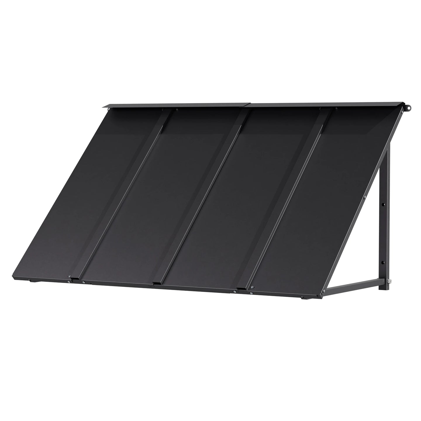 Heavy-Duty Metal Door Awning 24" x 44" – Exterior Front Door & Window Canopy for All-Weather Protection