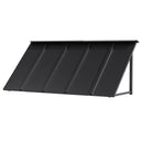 Heavy-Duty Metal Door Awning 24" x 55" – Exterior Front Door & Window Canopy for All-Weather Protection