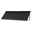 Heavy-Duty Metal Door Awning 24" x 80" – Exterior Front Door & Window Canopy for All-Weather Protection