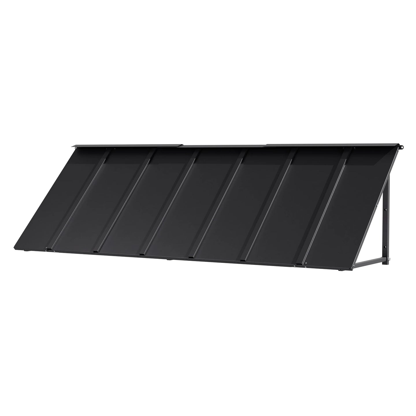 Heavy-Duty Metal Door Awning 24" x 80" – Exterior Front Door & Window Canopy for All-Weather Protection