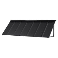 Heavy-Duty Metal Door Awning 24" x 80" – Exterior Front Door & Window Canopy for All-Weather Protection
