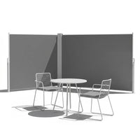 71" x 236" Retractable Side Awning Outdoor Privacy Screen, Waterproof UV Resistant Patio Privacy Divider for Balcony, Deck, Backyard, Garden & Pool