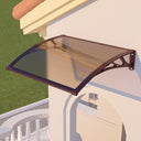 Awning for Door Entrance & Patio – Durable Polycarbonate Window & Door Canopy for UV, Rain & Snow Protection