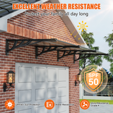 Protect Your Porch from Rain, Snow, and UV – DIY Modular Polycarbonate Awning | Dawninghome