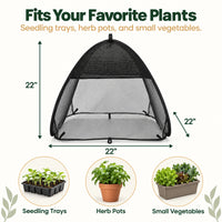 Plant Shade Covers 2-Pack Pop-Up Plant Protection