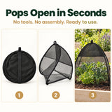Plant Shade Covers 2-Pack Pop-Up Plant Protection