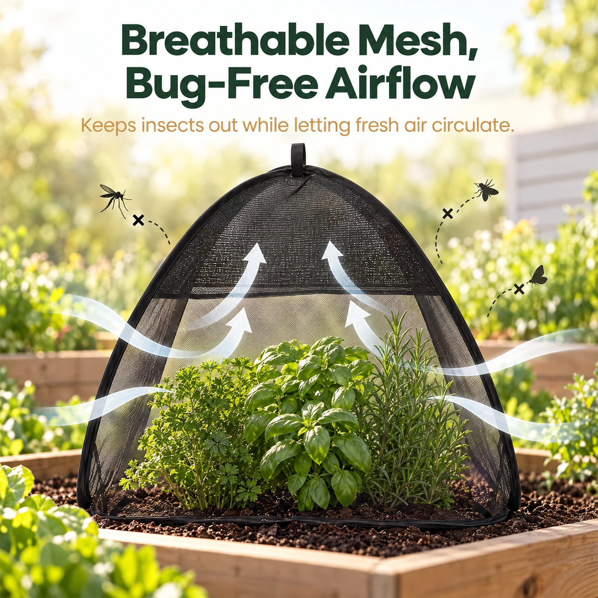 Plant Shade Covers 2-Pack Pop-Up Plant Protection